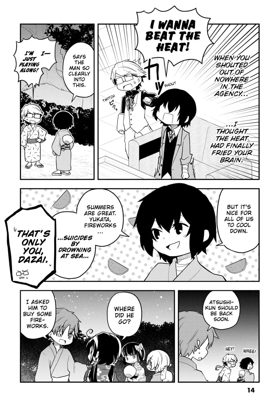 Read Bungo Stray Dogs: Wan! chapter 27 image 1 on Lezhin