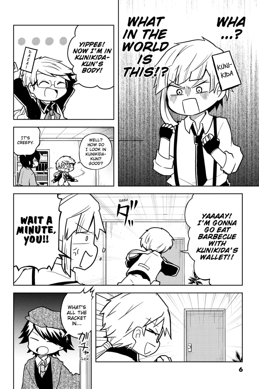 Read Bungo Stray Dogs: Wan! chapter 37 image 3 on Lezhin
