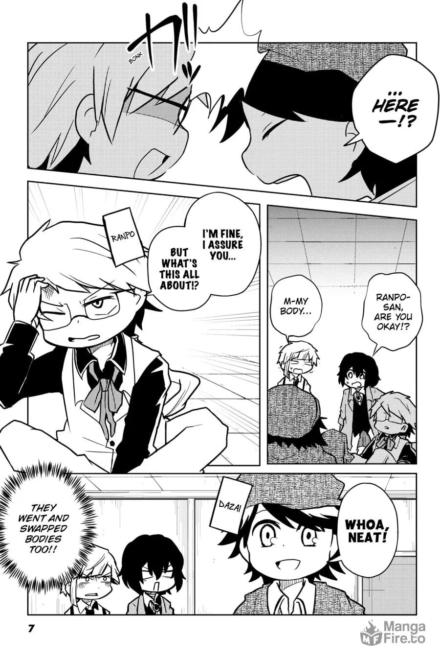 Read Bungo Stray Dogs: Wan! chapter 37 image 4 on Lezhin