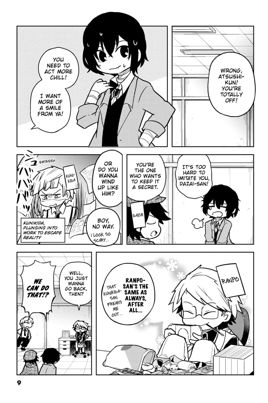 Read Bungo Stray Dogs: Wan! chapter 37 image 6 on Lezhin