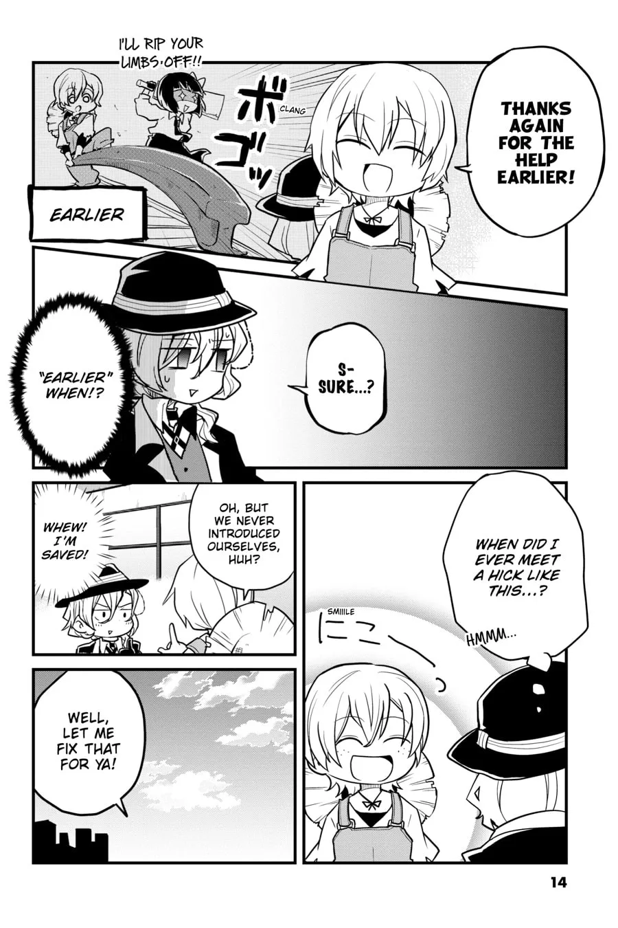 Read Bungo Stray Dogs: Wan! chapter 38 image 1 on Lezhin