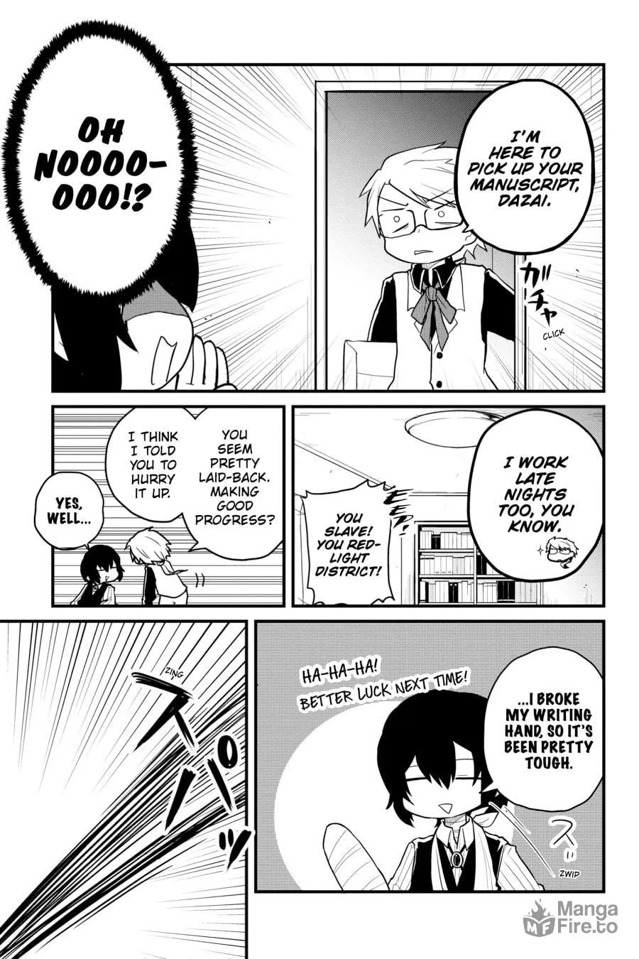 Read Bungo Stray Dogs: Wan! chapter 39 image 2 on Lezhin