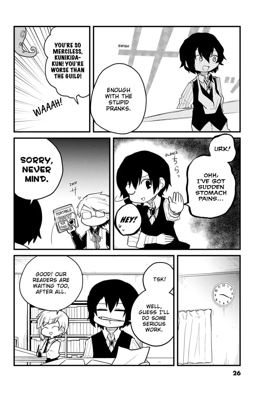 Read Bungo Stray Dogs: Wan! chapter 39 image 3 on Lezhin