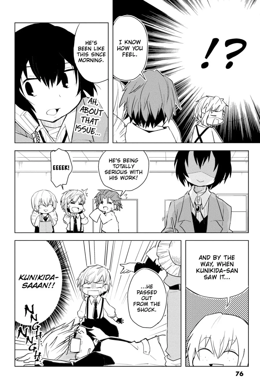Read Bungo Stray Dogs: Wan! chapter 4 image 1 on Lezhin