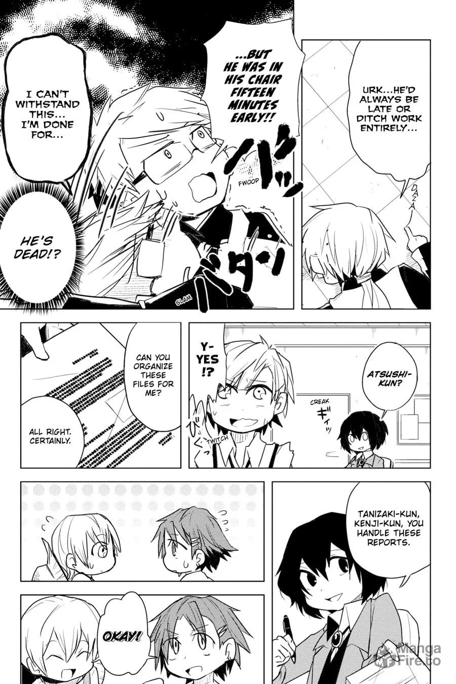 Read Bungo Stray Dogs: Wan! chapter 4 image 2 on Lezhin
