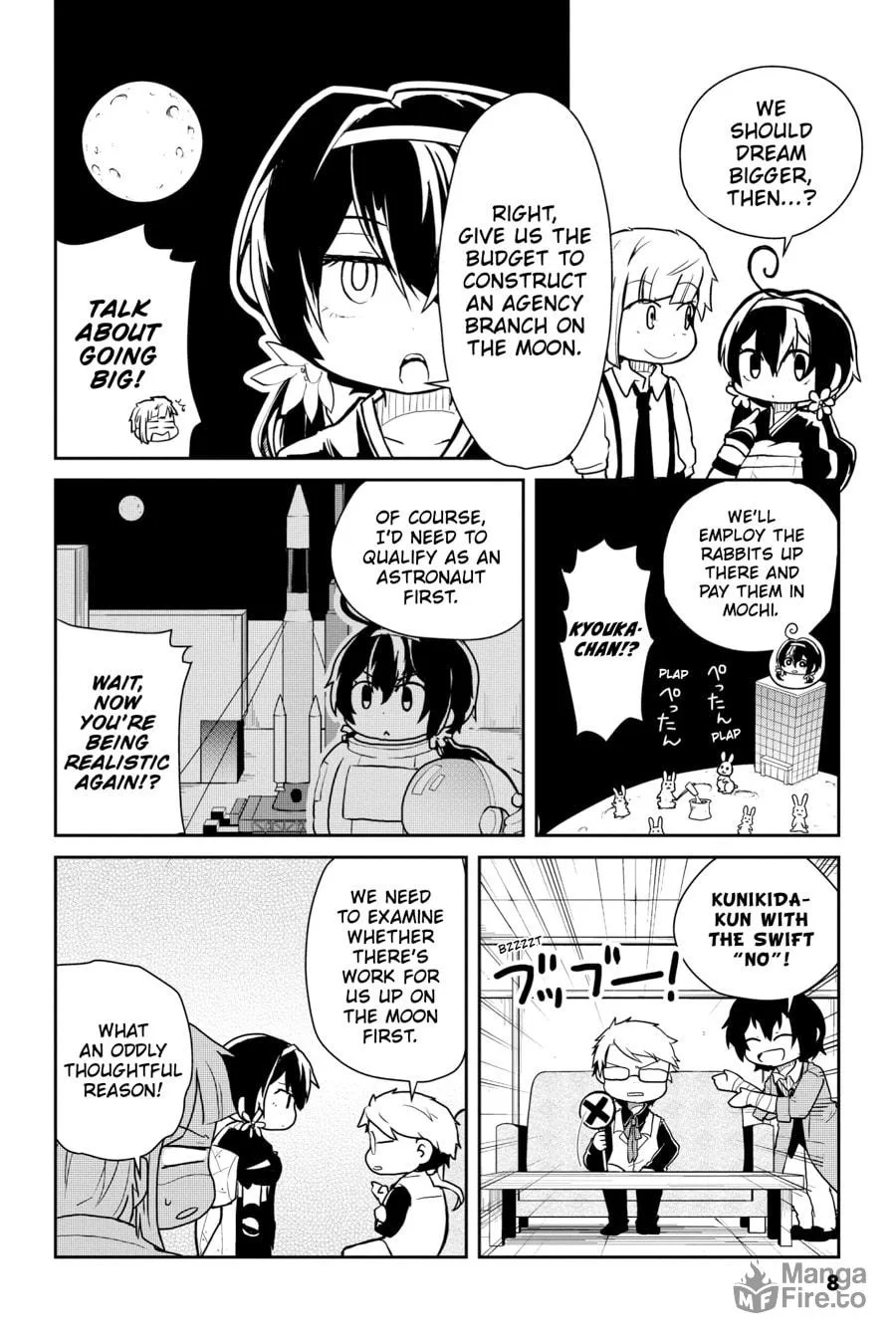 Read Bungo Stray Dogs: Wan! chapter 52 image 5 on Lezhin