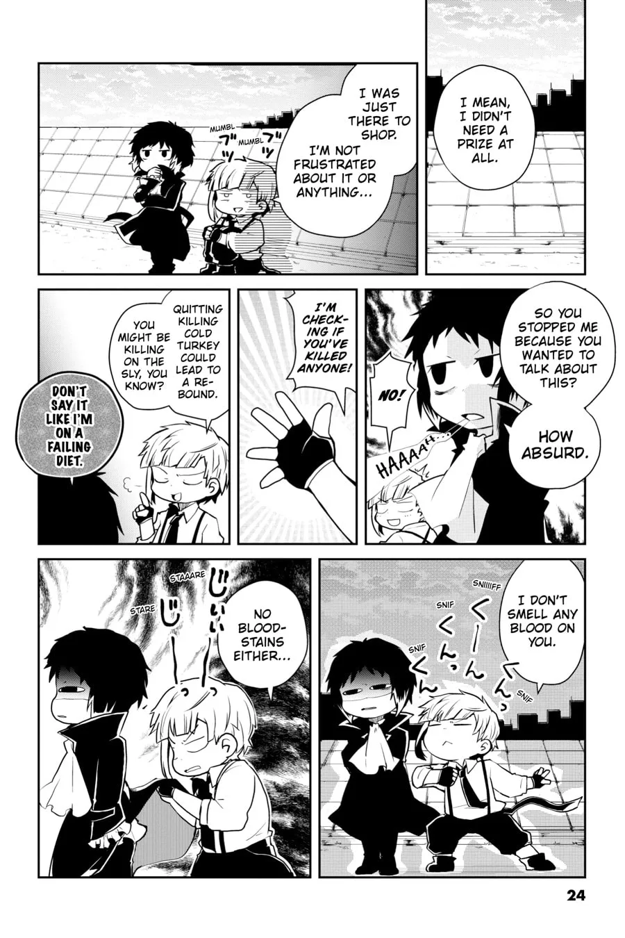 Read Bungo Stray Dogs: Wan! chapter 53 image 1 on Lezhin