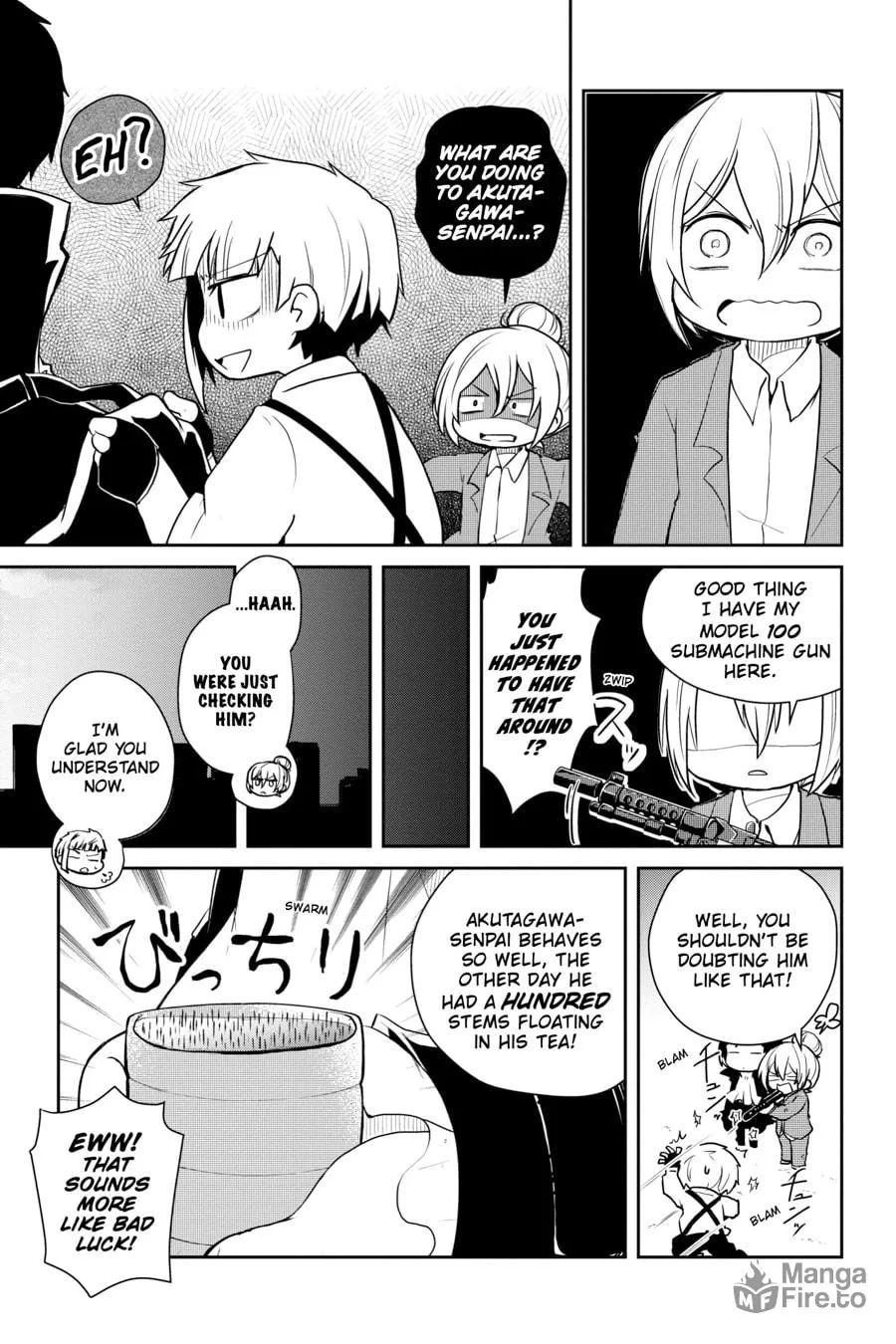 Read Bungo Stray Dogs: Wan! chapter 53 image 2 on Lezhin