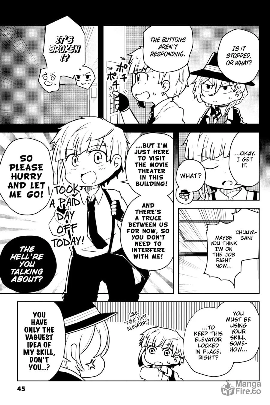 Read Bungo Stray Dogs: Wan! chapter 54 image 2 on Lezhin