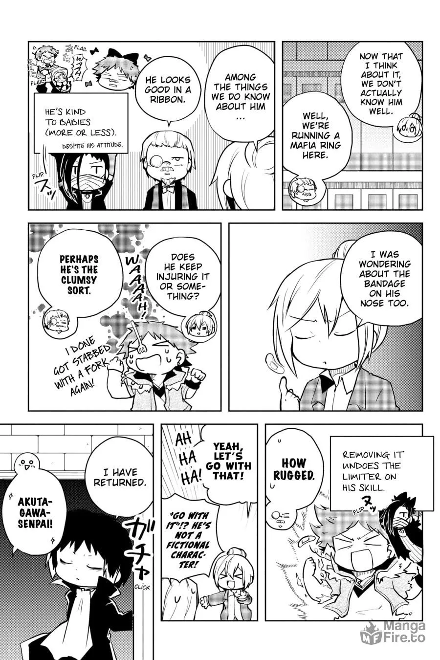 Read Bungo Stray Dogs: Wan! chapter 55 image 4 on Lezhin