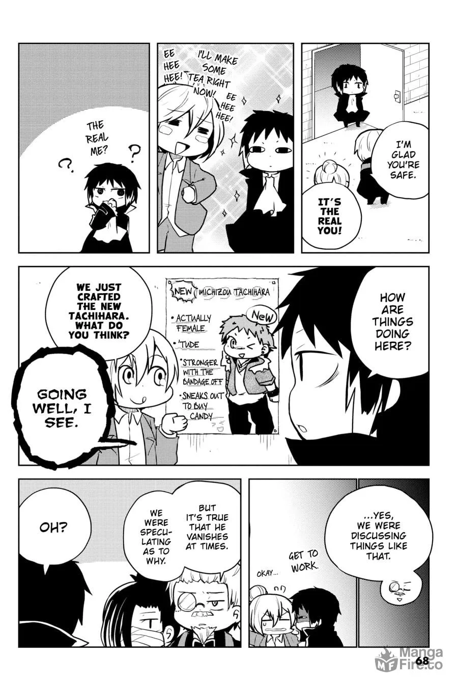 Read Bungo Stray Dogs: Wan! chapter 55 image 5 on Lezhin