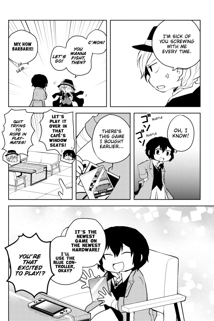 Read Bungo Stray Dogs: Wan! chapter 62 image 3 on Lezhin