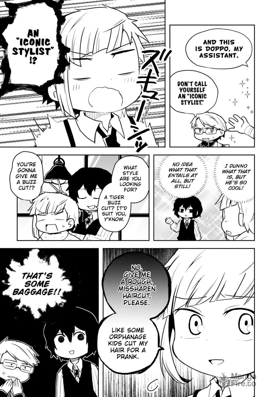 Read Bungo Stray Dogs: Wan! chapter 63 image 4 on Lezhin