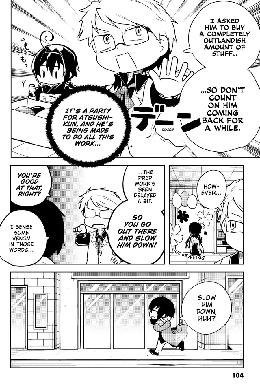 Read Bungo Stray Dogs: Wan! chapter 65 image 1 on Lezhin