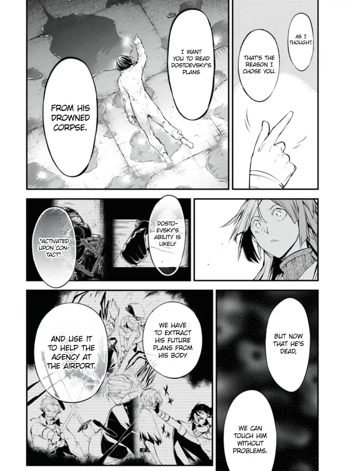 Read Bungo Stray Dogs chapter 105.5 image 7 on Lezhin