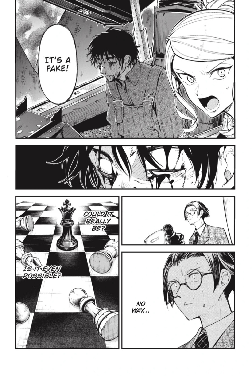 Read Bungo Stray Dogs chapter 127.1 image 5 on Lezhin