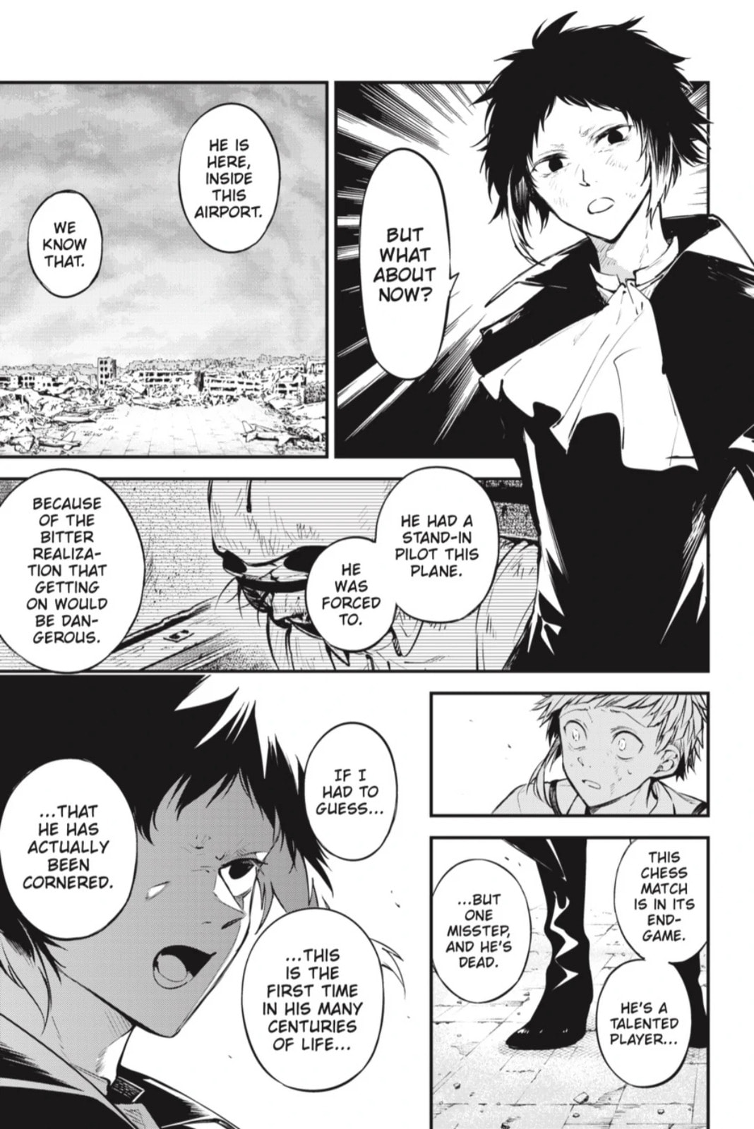 Read Bungo Stray Dogs chapter 127.1 image 8 on Lezhin