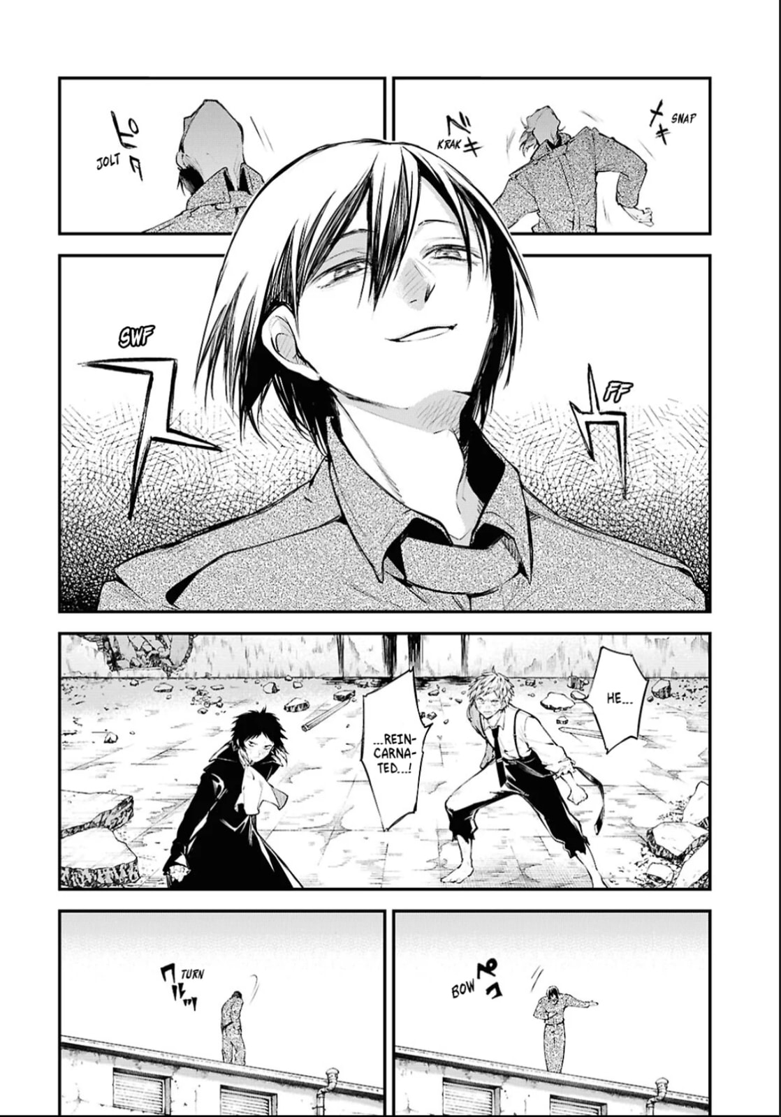Read Bungo Stray Dogs chapter 129 image 1 on Lezhin