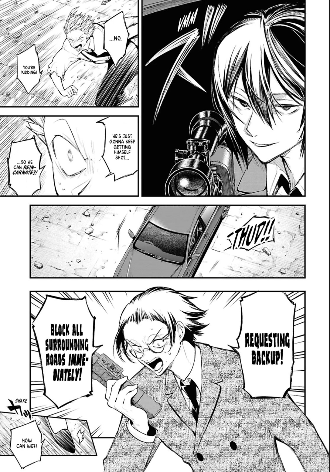 Read Bungo Stray Dogs chapter 129 image 4 on Lezhin