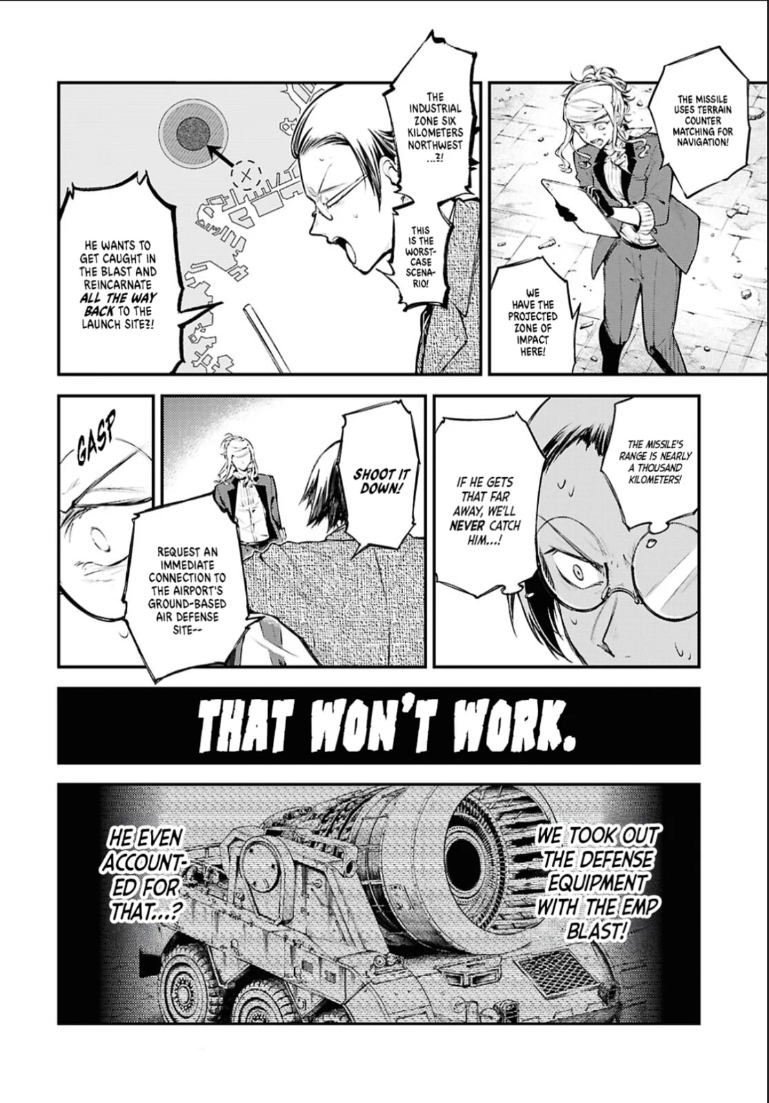 Read Bungo Stray Dogs chapter 129 image 7 on Lezhin