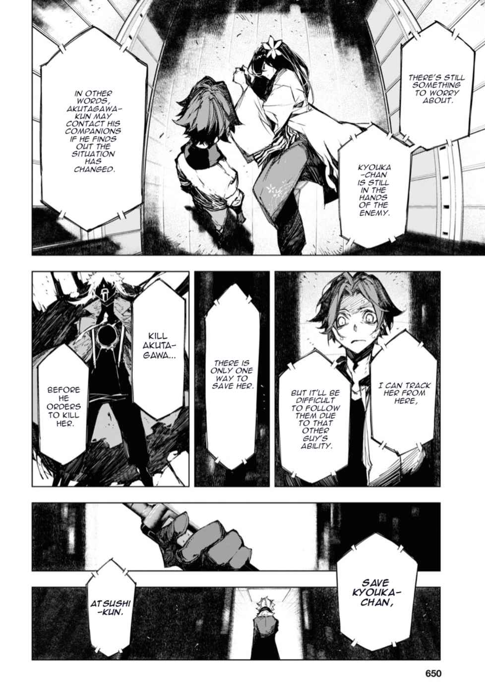 Read Bungou Stray Dogs Beast chapter 13 image 5 on Lezhin