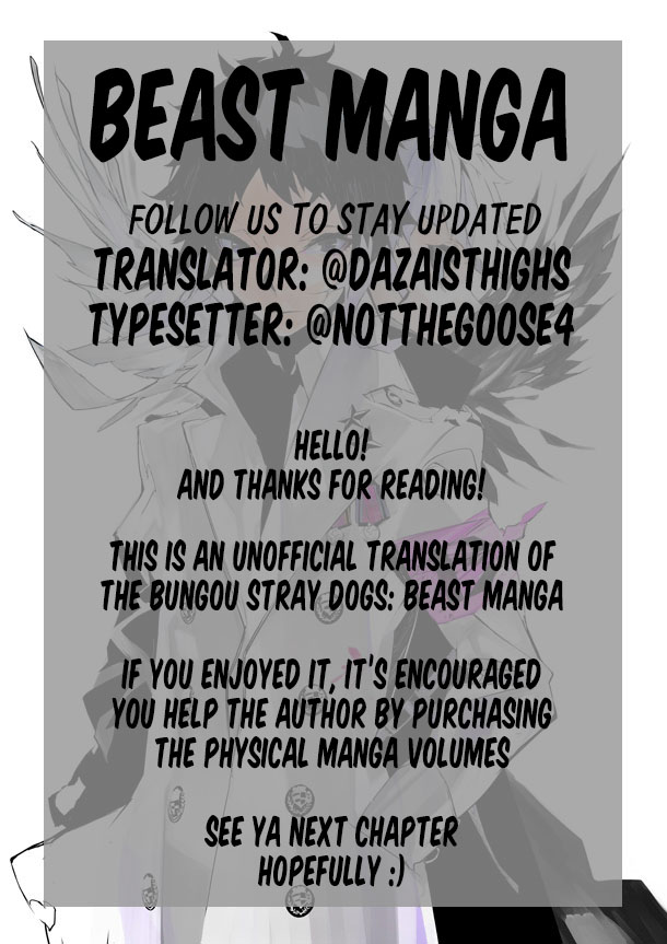 Read Bungou Stray Dogs Beast chapter 5 image 47 on Lezhin