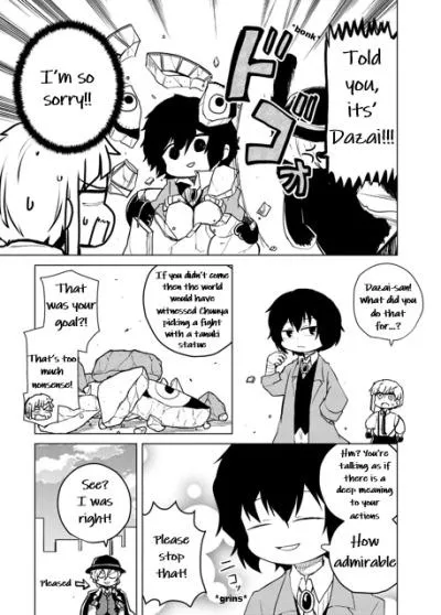 Read Bungou Stray Dogs Wan! chapter 151 image 4 on Lezhin