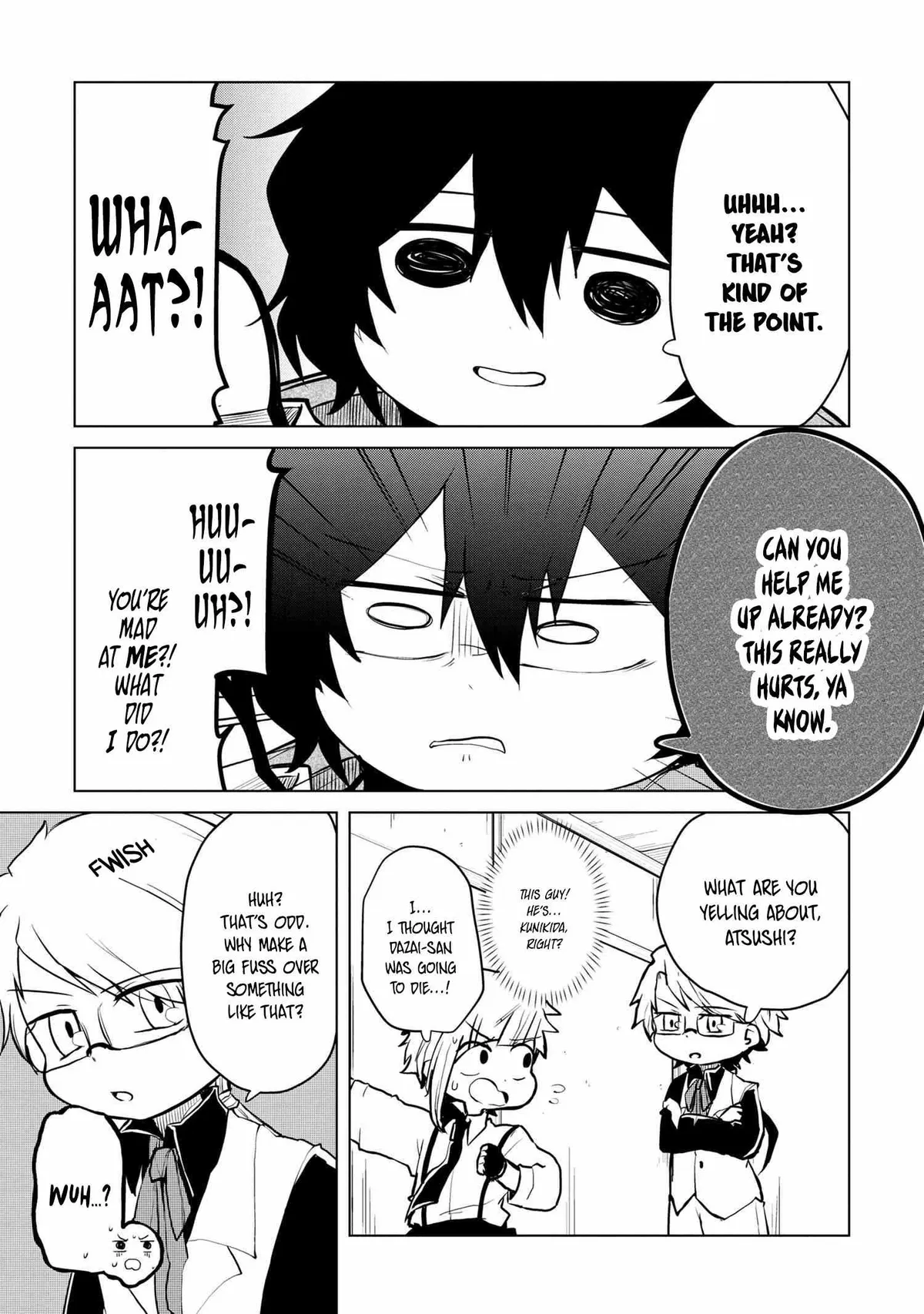 Read Bungou Stray Dogs Wan! chapter 166 image 2 on Lezhin