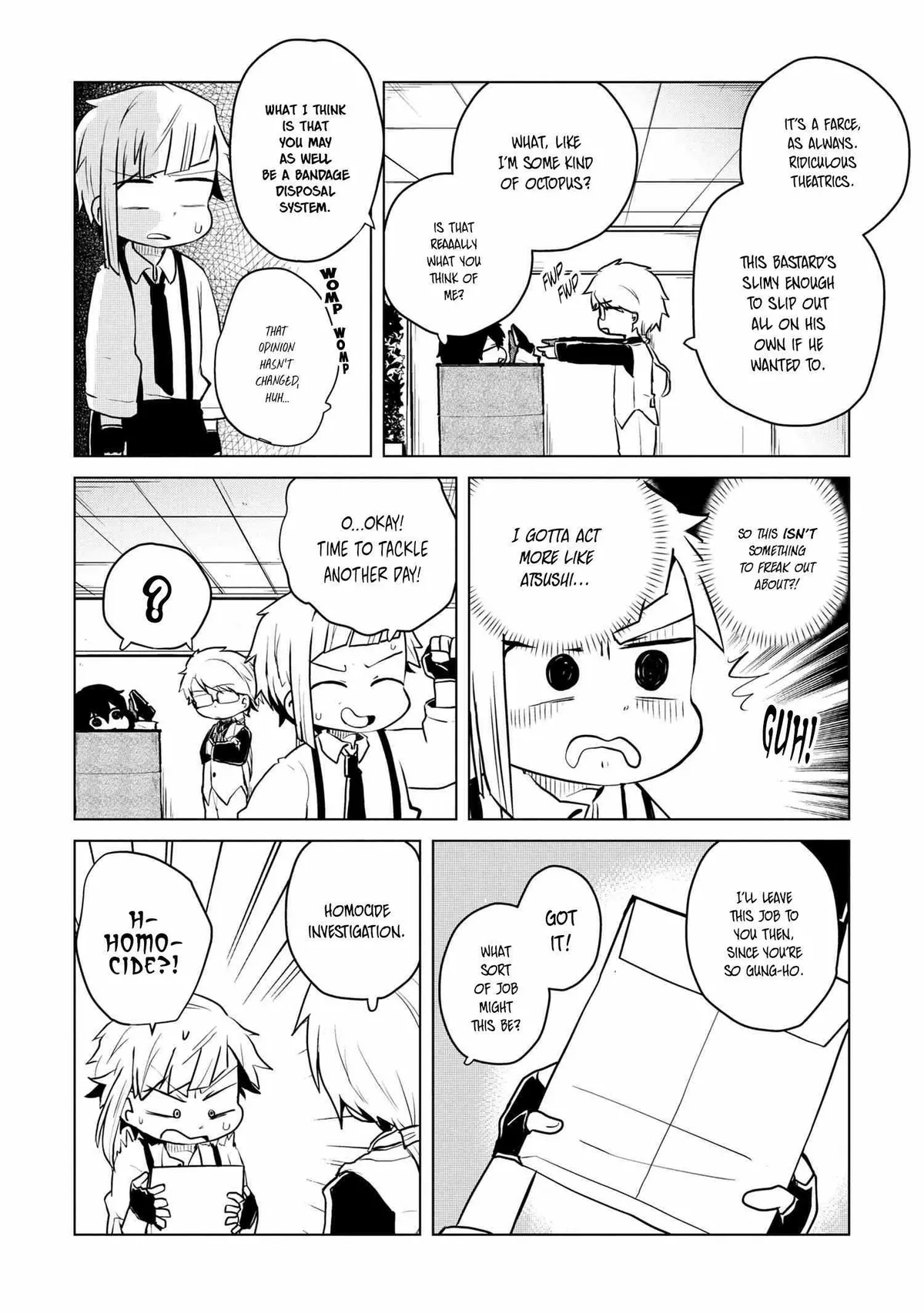 Read Bungou Stray Dogs Wan! chapter 166 image 3 on Lezhin