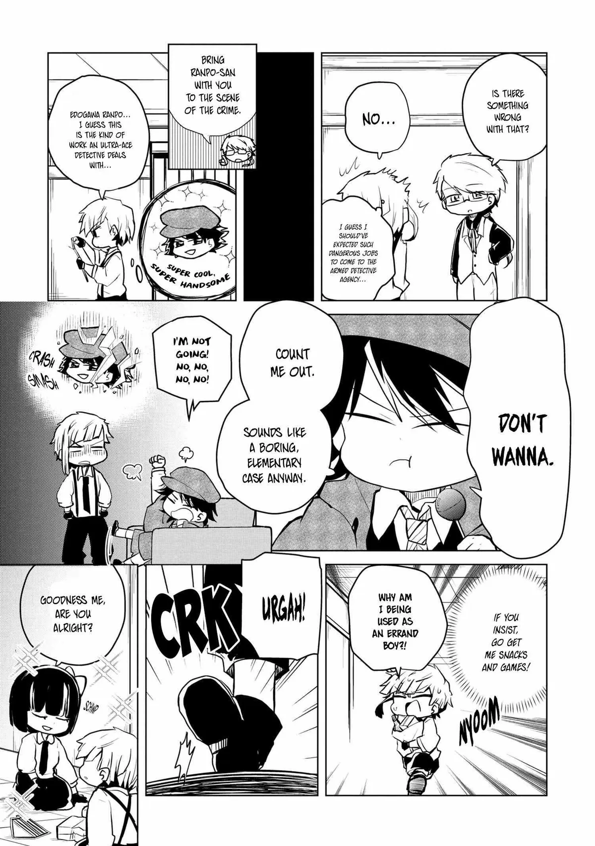 Read Bungou Stray Dogs Wan! chapter 166 image 4 on Lezhin