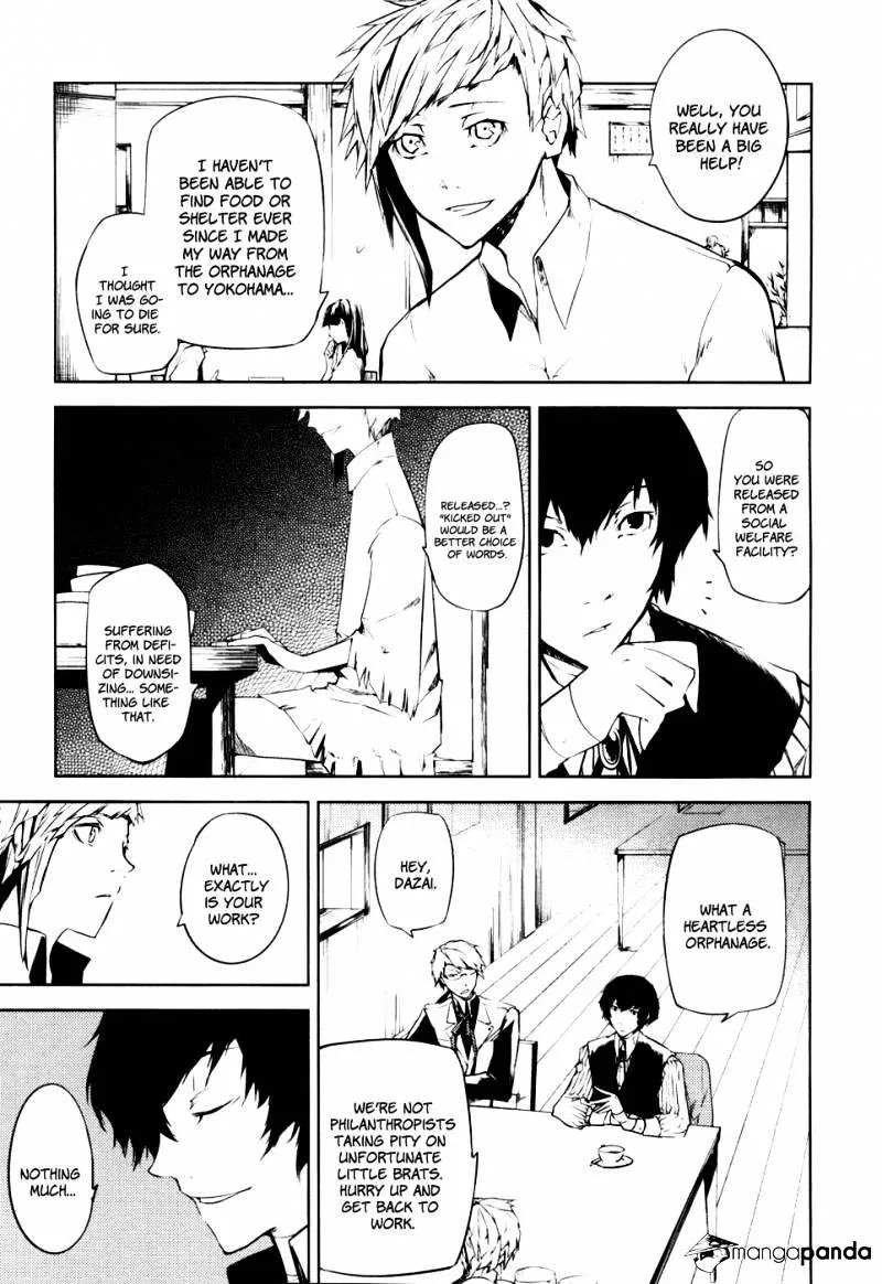 Read Bungou Stray Dogs chapter 1.1 image 17 on Lezhin