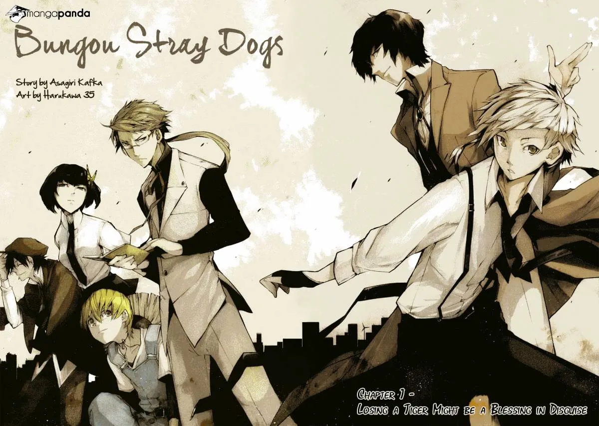 Read Bungou Stray Dogs chapter 1.1 image 3 on Lezhin