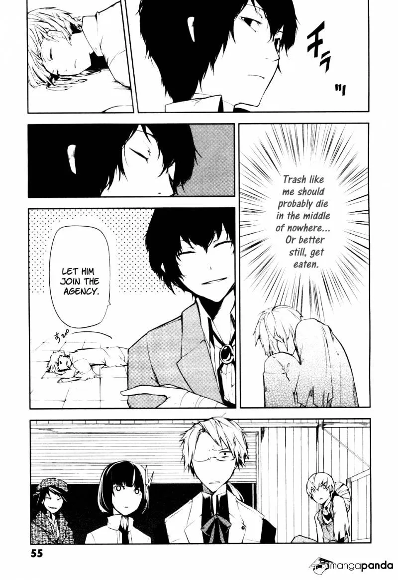 Read Bungou Stray Dogs chapter 1.1 image 54 on Lezhin