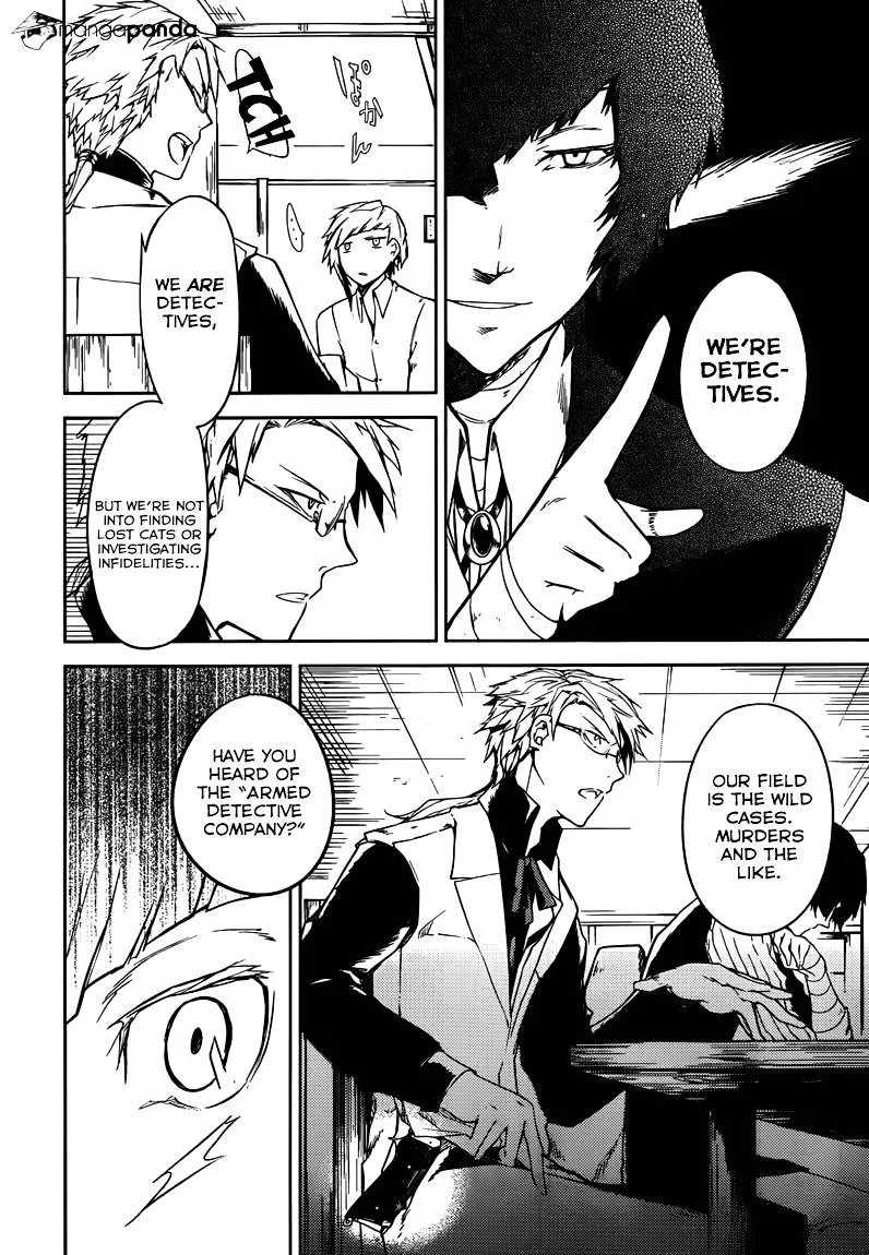 Read Bungou Stray Dogs chapter 1 image 16 on Lezhin