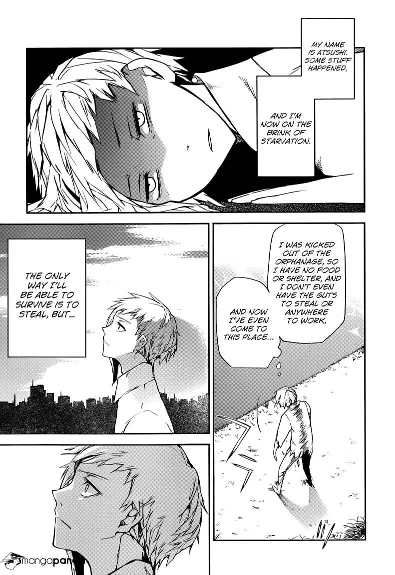 Read Bungou Stray Dogs chapter 1 image 3 on Lezhin