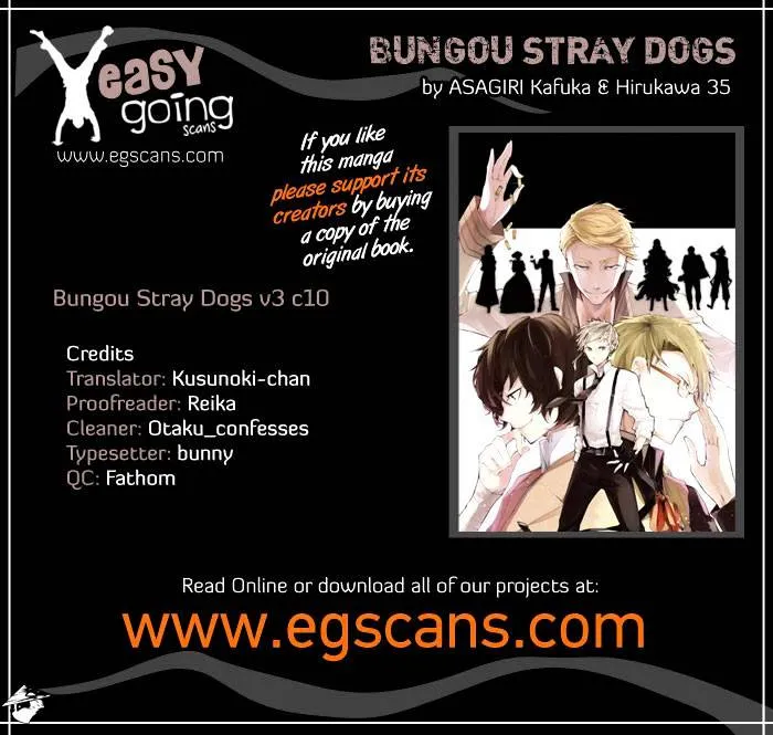 Read Bungou Stray Dogs chapter 10.1 image 0 on Lezhin