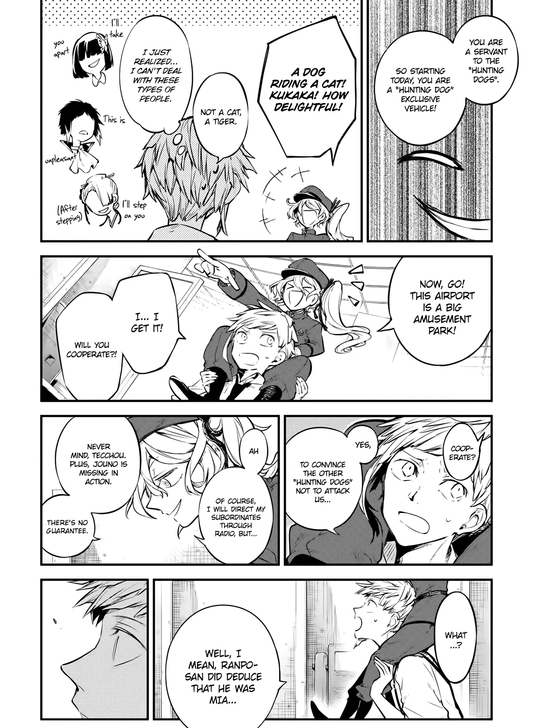 Read Bungou Stray Dogs chapter 100 image 11 on Lezhin