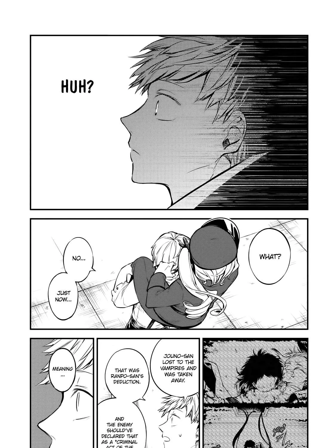 Read Bungou Stray Dogs chapter 100 image 13 on Lezhin