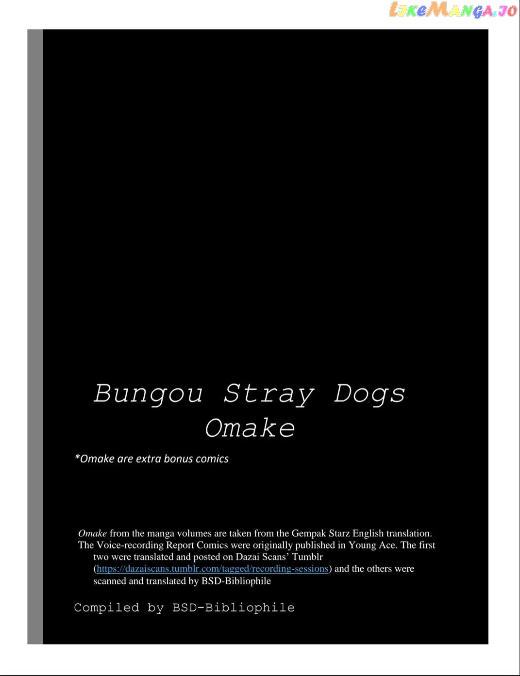 Read Bungou Stray Dogs chapter 104.2 image 1 on Lezhin