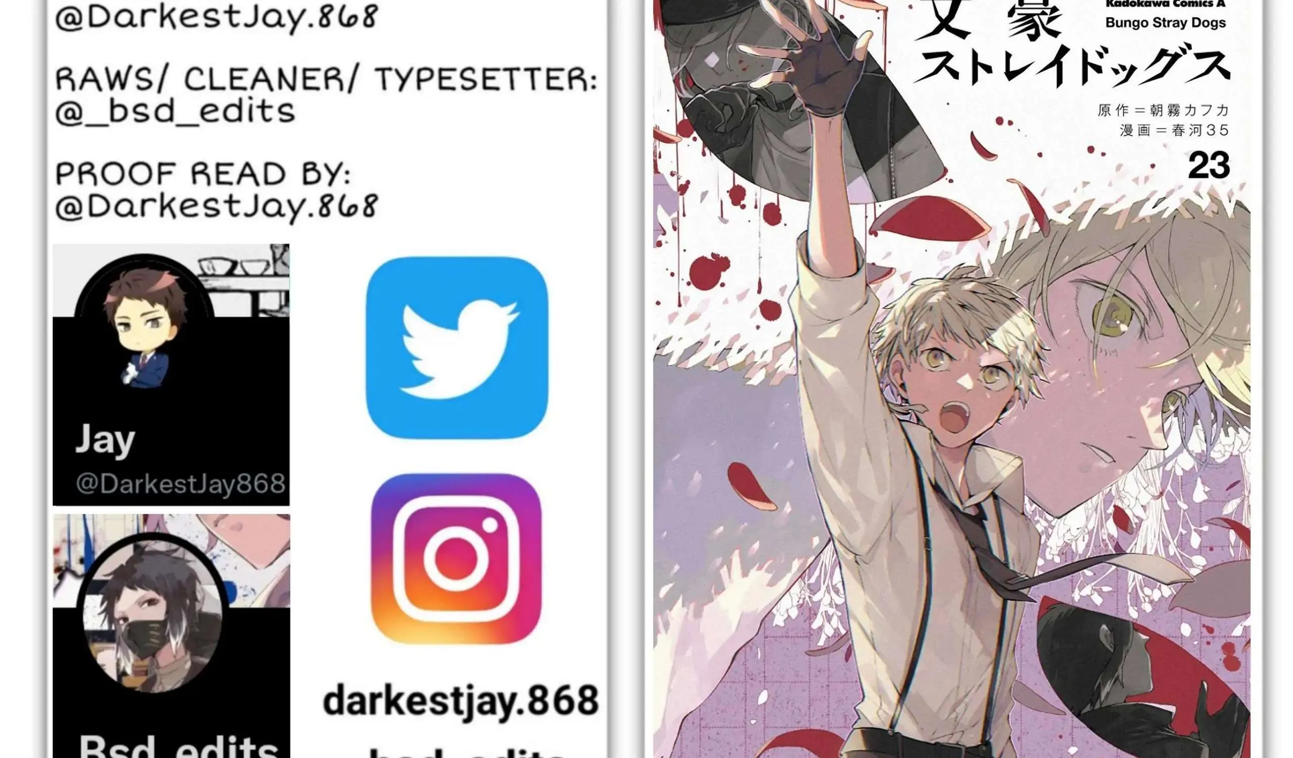 Read Bungou Stray Dogs chapter 107.5 image 2 on Lezhin