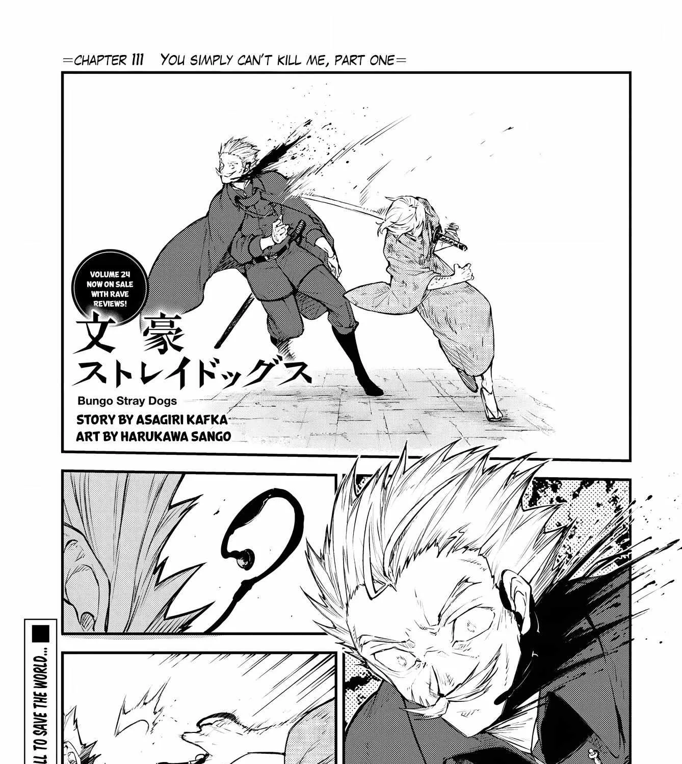 Read Bungou Stray Dogs chapter 111 image 3 on Lezhin