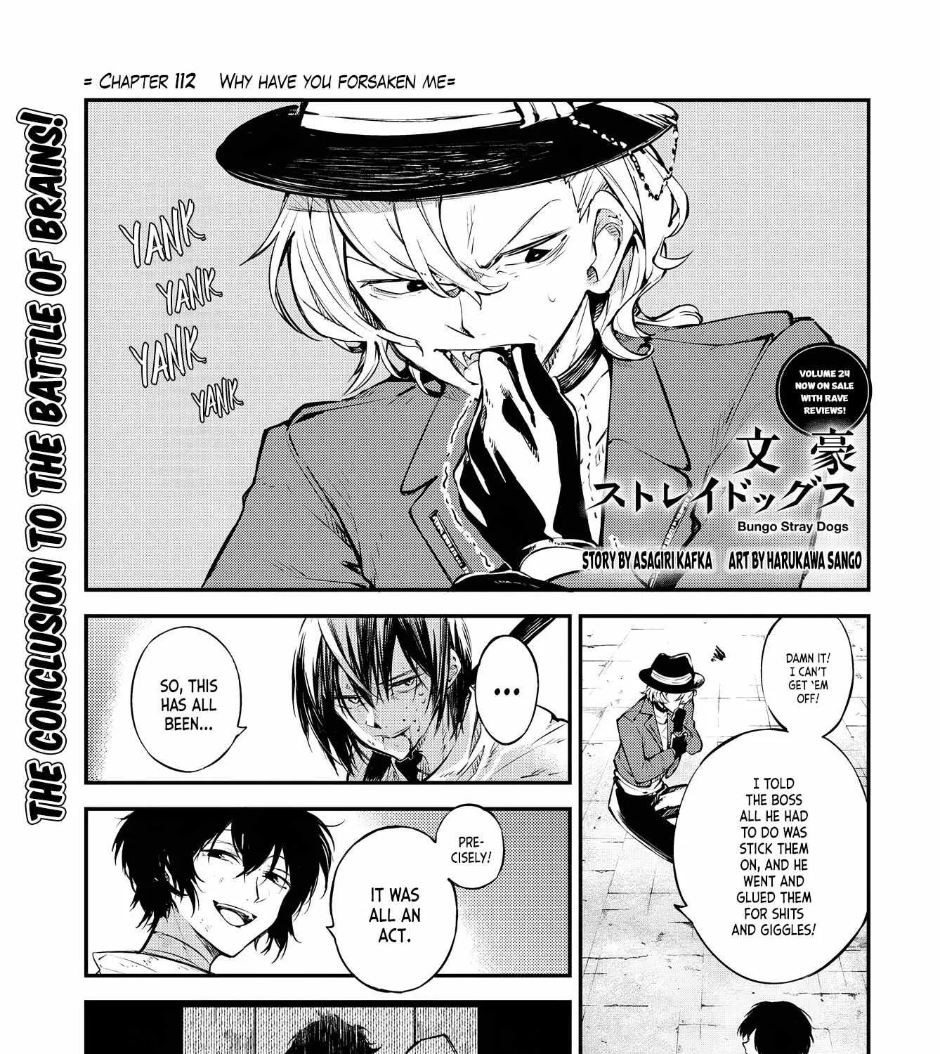 Read Bungou Stray Dogs chapter 112 image 3 on Lezhin