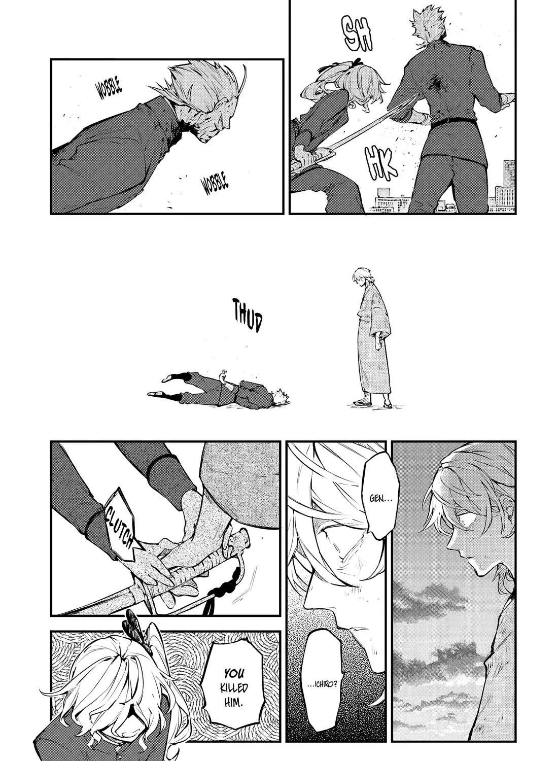 Read Bungou Stray Dogs chapter 113 image 56 on Lezhin