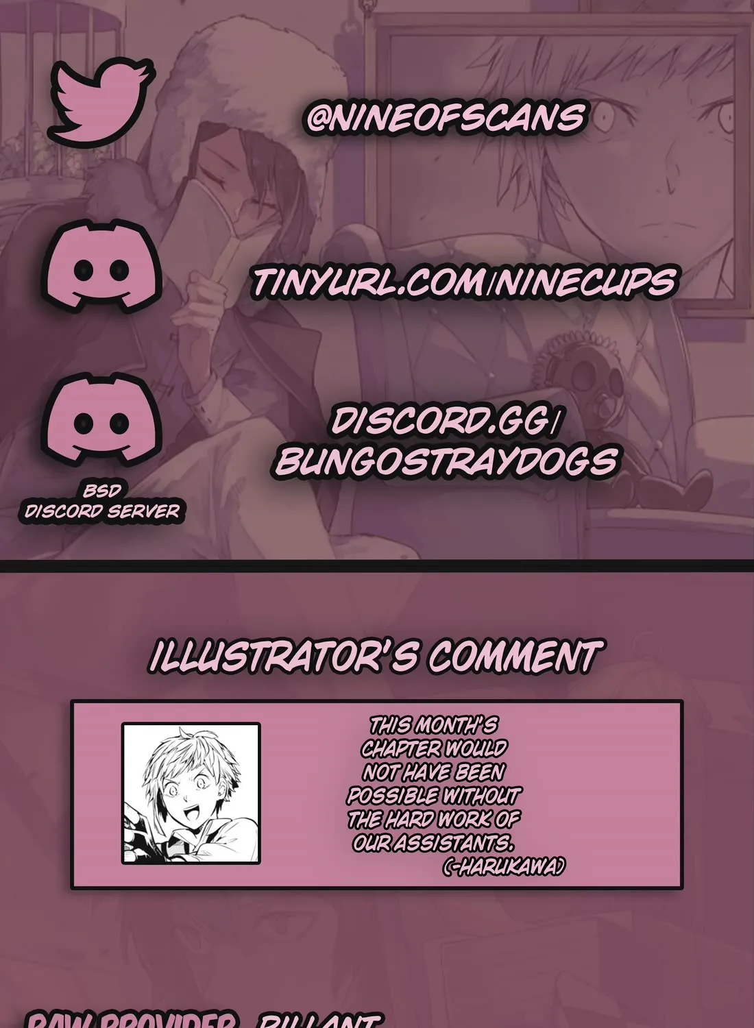 Read Bungou Stray Dogs chapter 116 image 1 on Lezhin