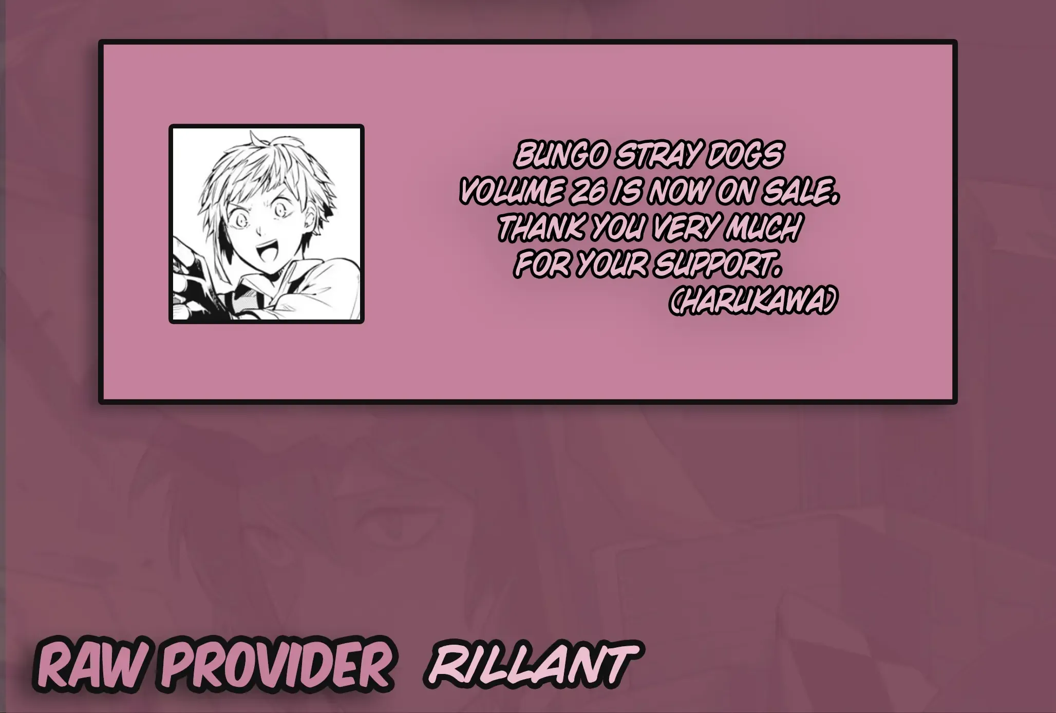 Read Bungou Stray Dogs chapter 121 image 2 on Lezhin