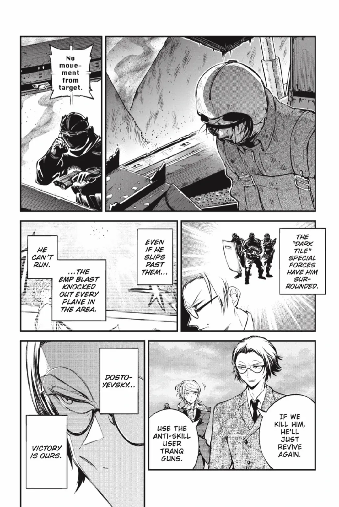 Read Bungou Stray Dogs chapter 127 image 3 on Lezhin