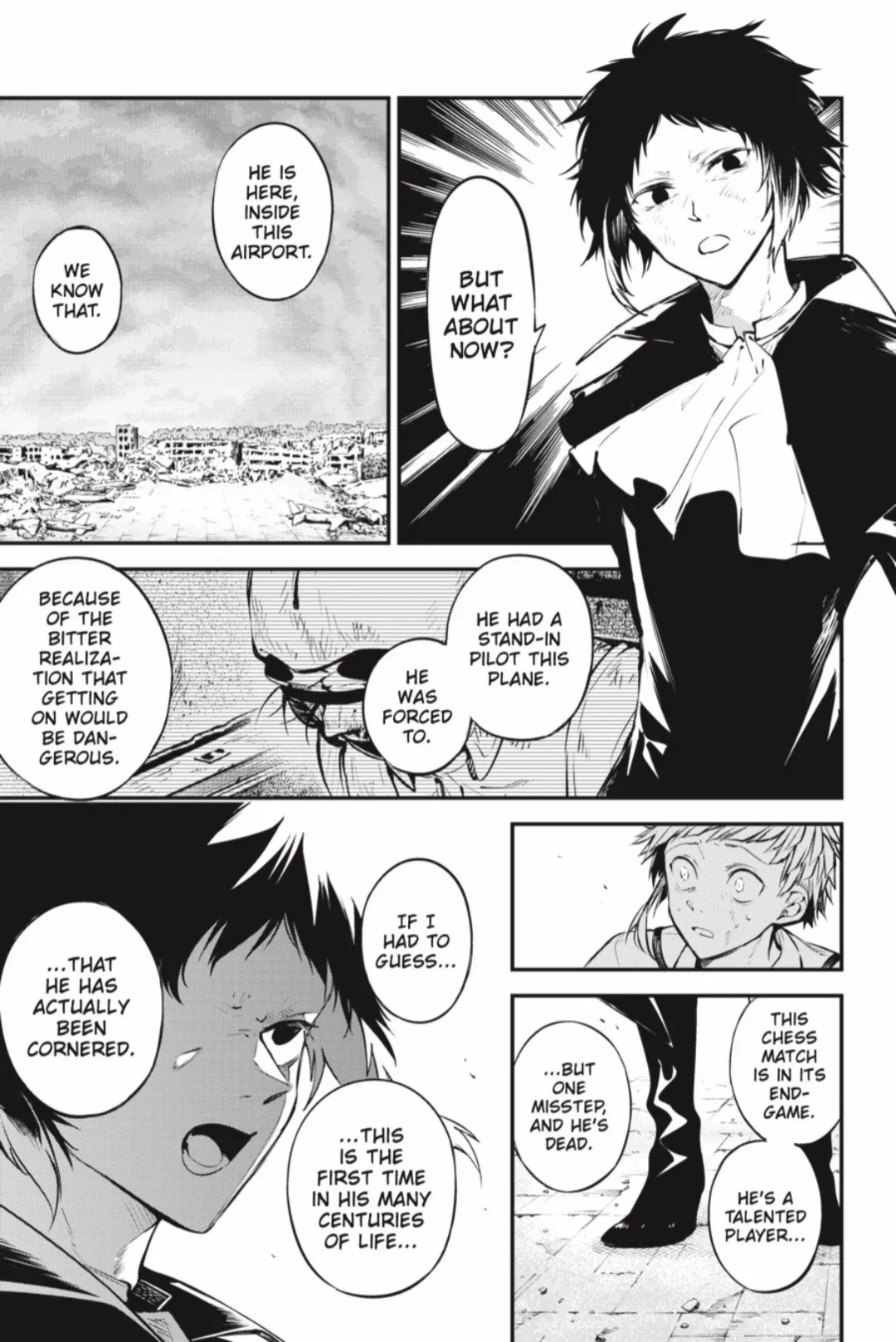 Read Bungou Stray Dogs chapter 127 image 8 on Lezhin
