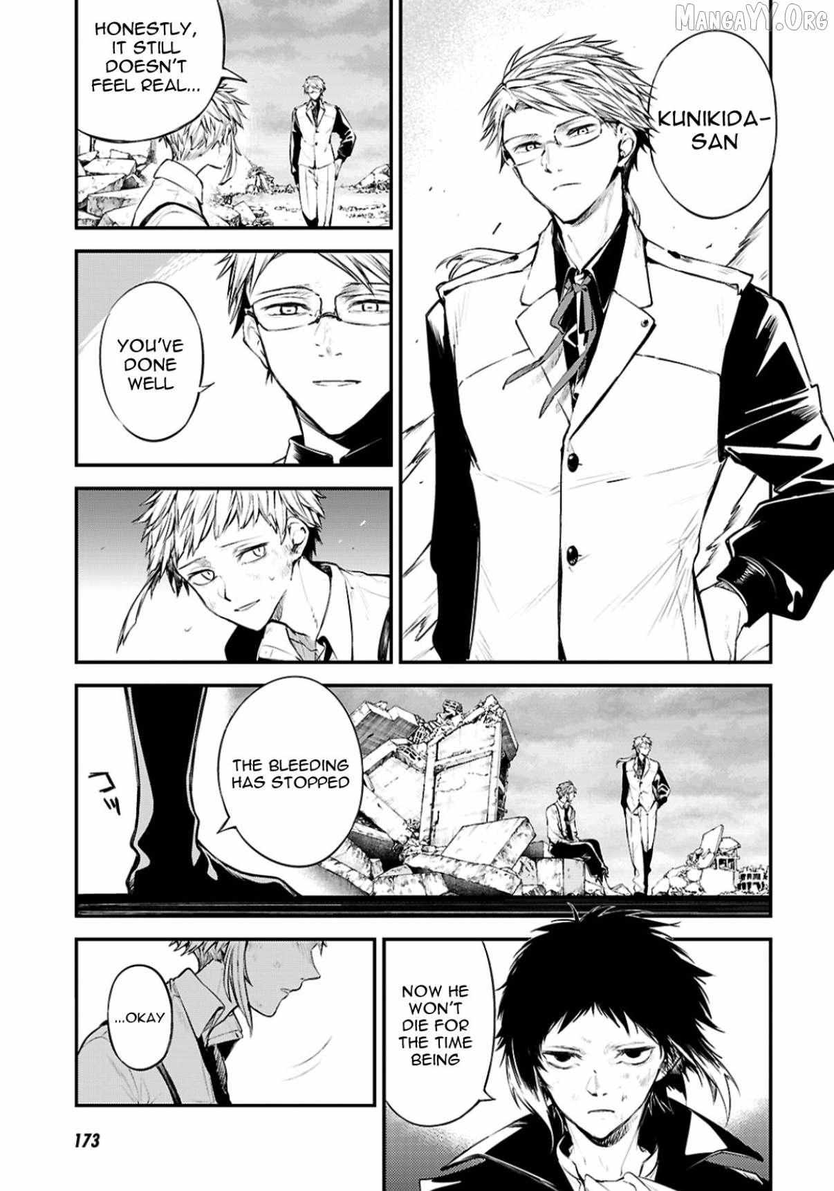 Read Bungou Stray Dogs chapter 128 image 21 on Lezhin