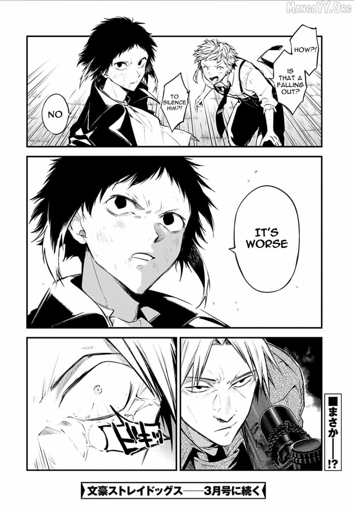 Read Bungou Stray Dogs chapter 128 image 30 on Lezhin
