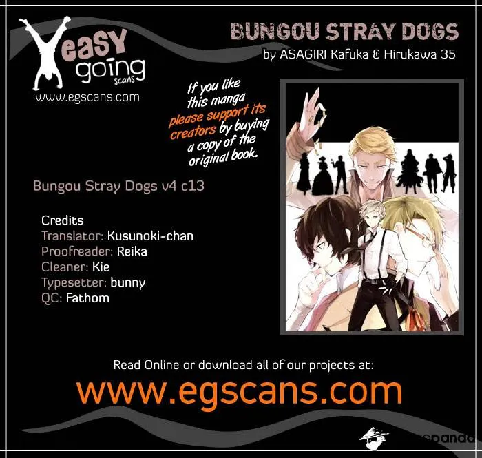 Read Bungou Stray Dogs chapter 13.1 image 0 on Lezhin